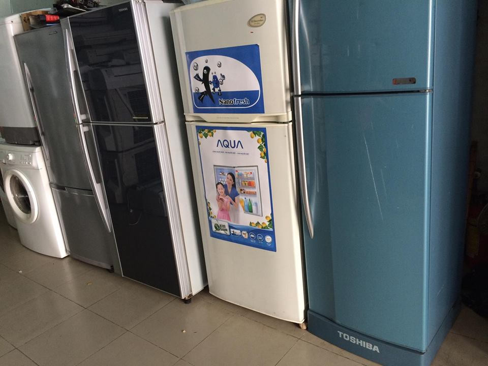 mua tủ lạnh cũ tại Long Biên 